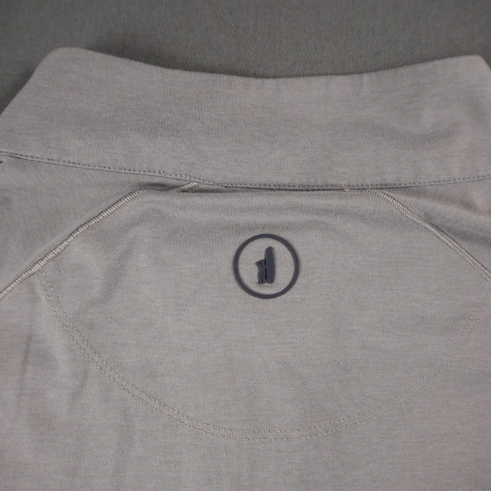Johnnie-O Performance Freeborne 1/4 Zip Pullover Mens XXL Gray UPF 50 Golf
